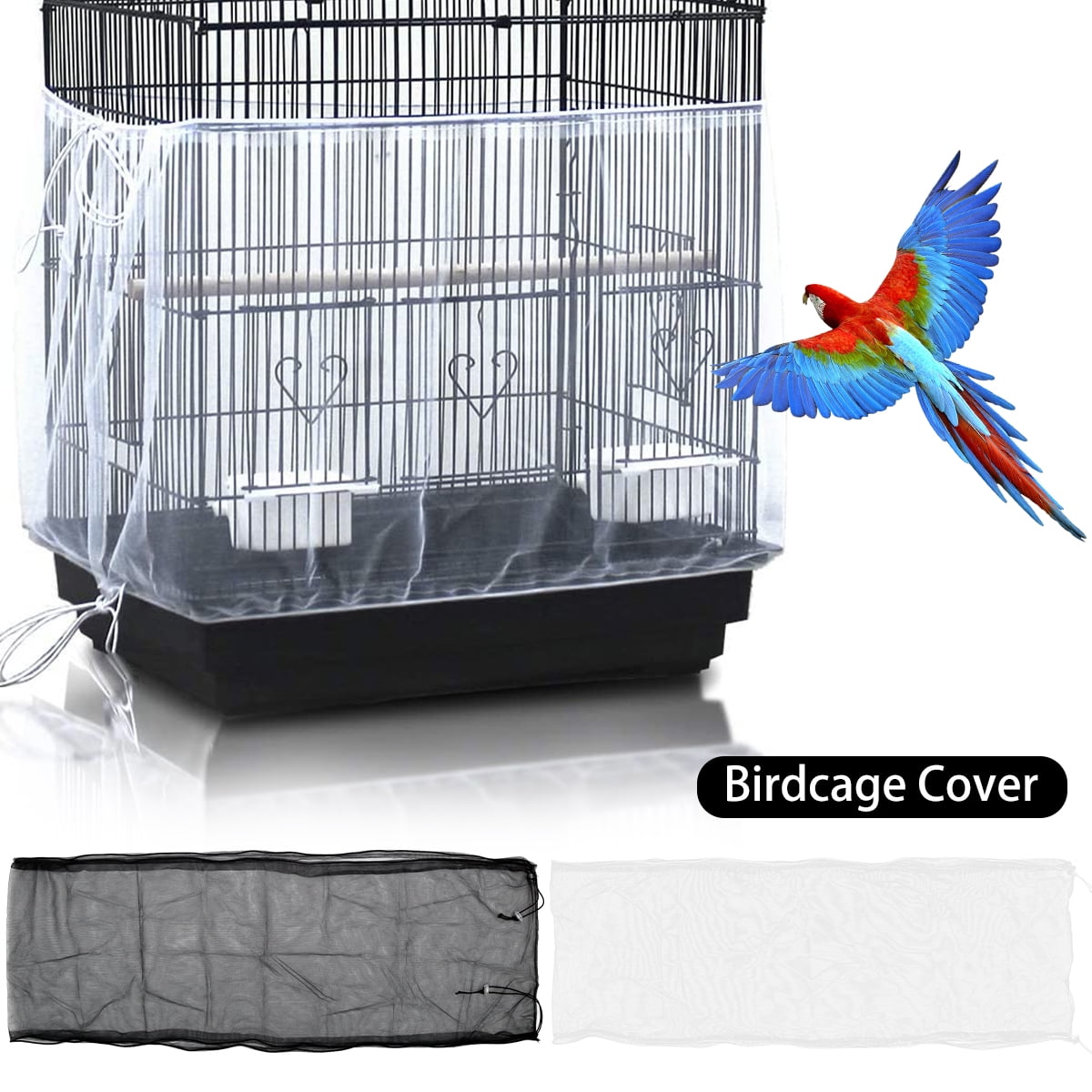 Tommy Lee Jones Face – Butory adjustable bird cage cover universal birdcage nylon mesh …