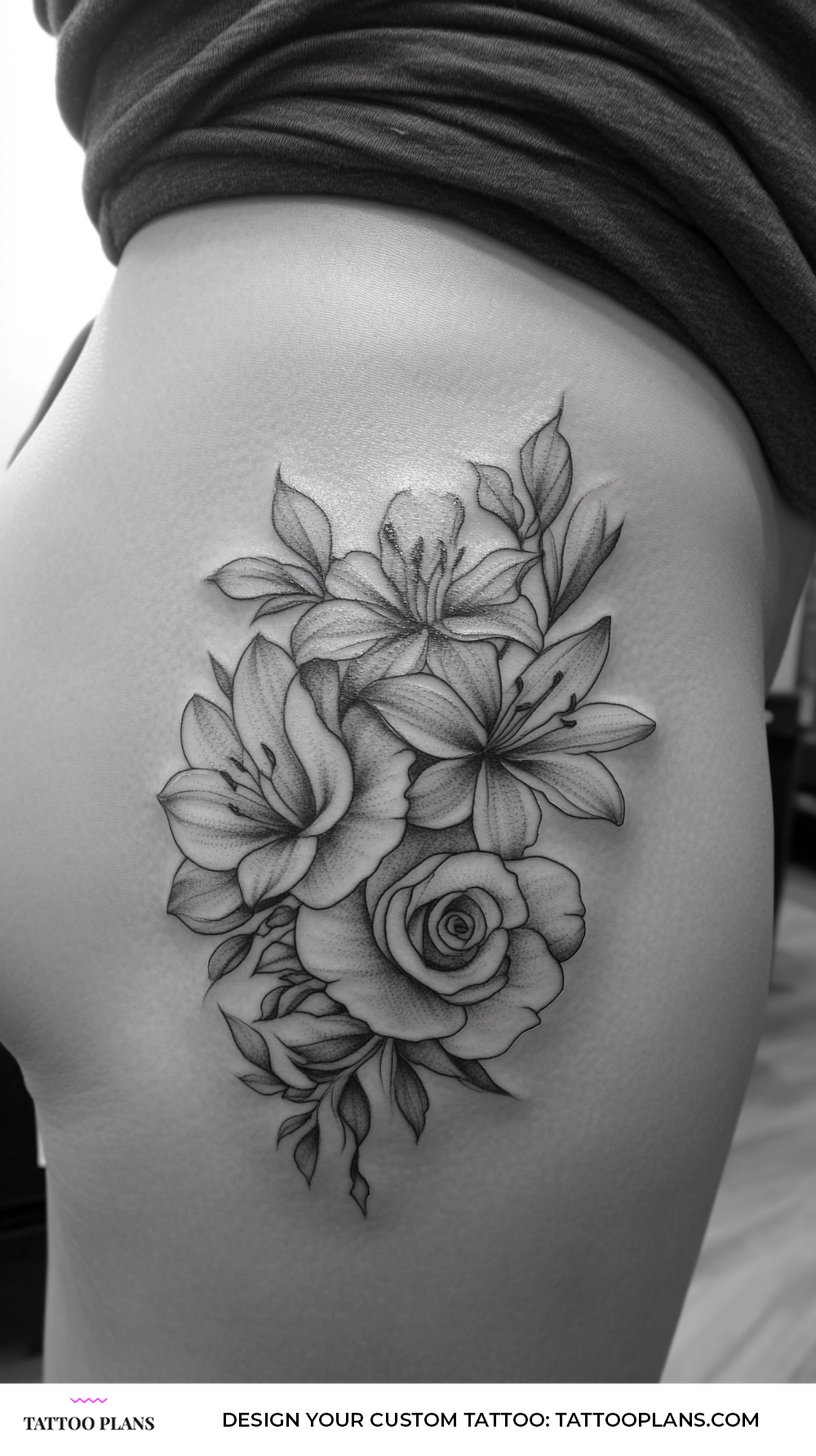 Upper Sir Kenny Dalglish Stand Ce3/ce7 – 30+ classy hip tattoos for women
