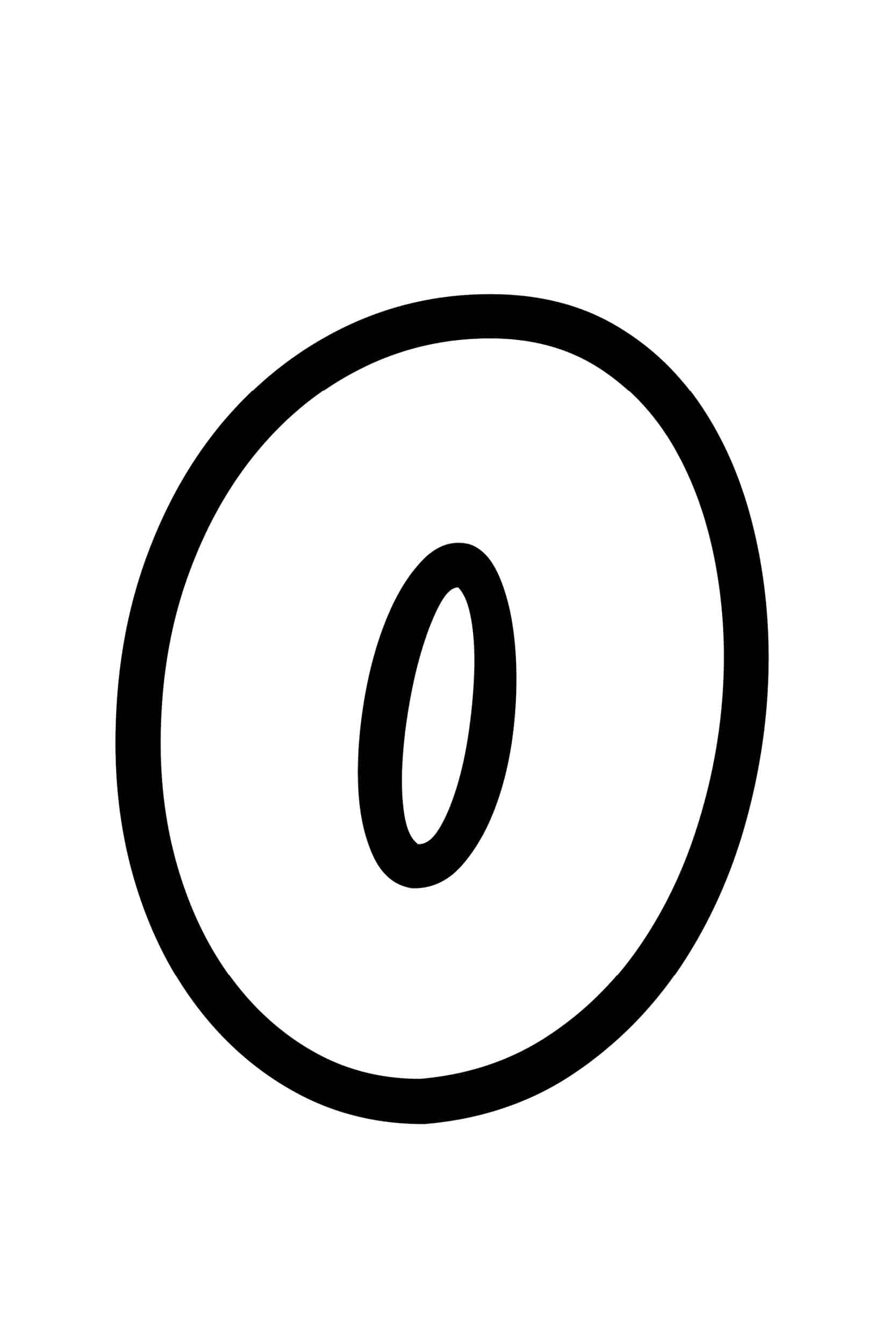  Letter O Template 