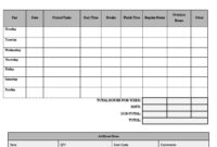 Jogo Do Brasil 2026 – Weekly time card template free Jogo Do Brasil 2026 – Weekly time card template free