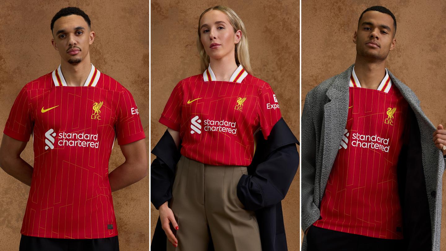 Liverpool News Today Live – Out now: liverpool fc's new 2024-25 home kit