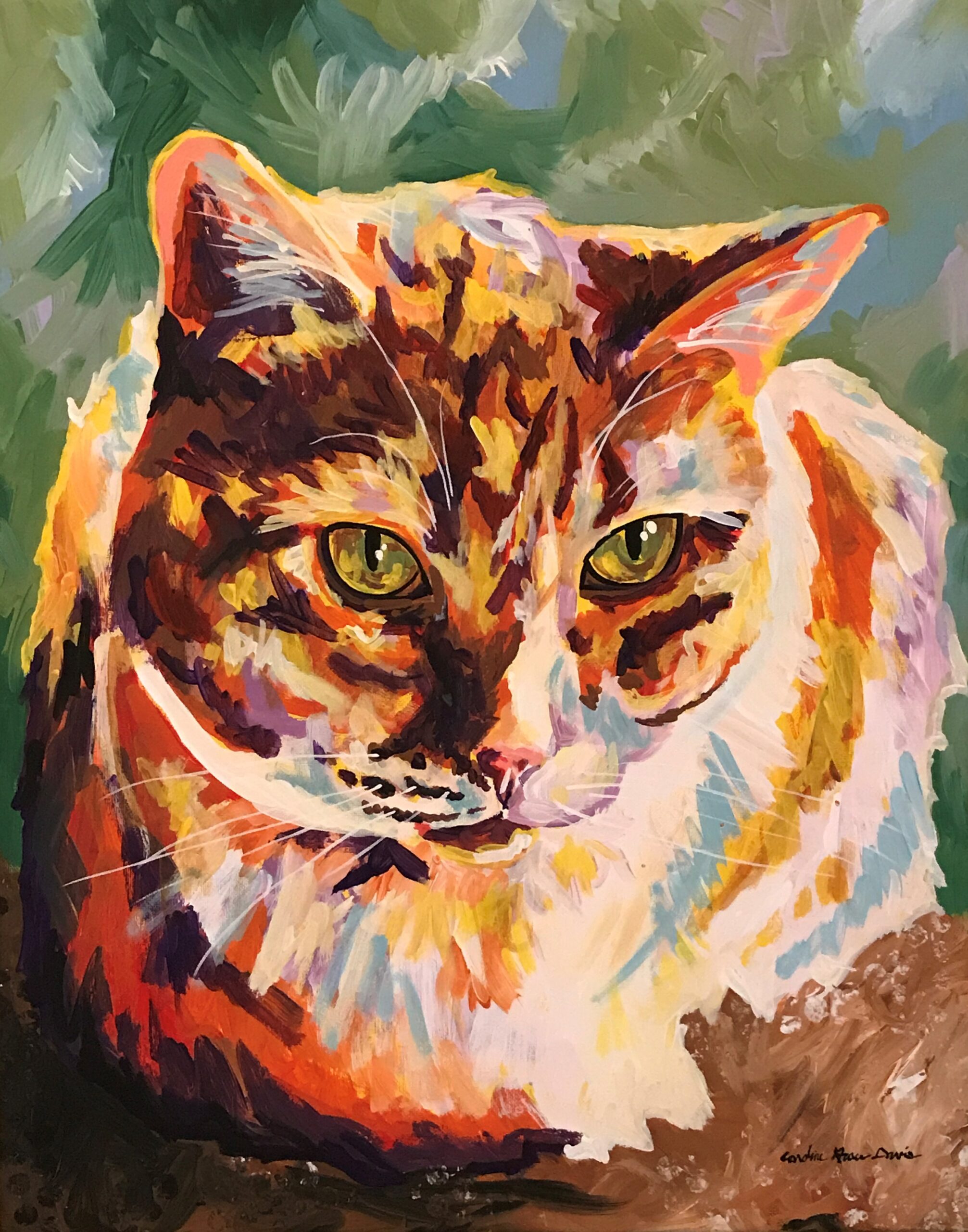What Is Jogos Domain Expansion Called – #catart cat painting