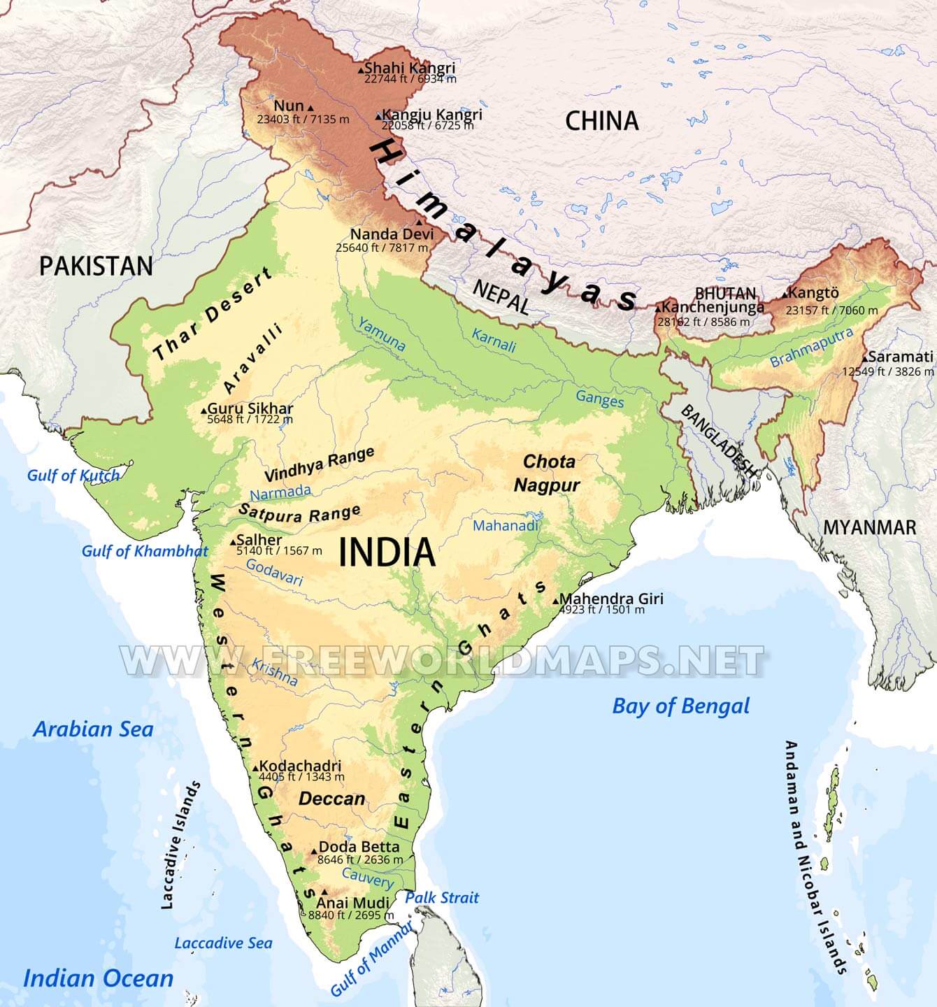 India Vs Sri Lanka T20 2018 Live – Printable map of india