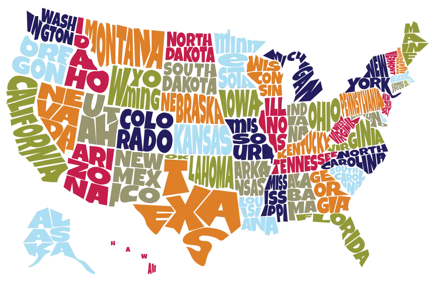  Memorize the 50 States (Abbreviations & State Capitals) - The Facts Bildidee 