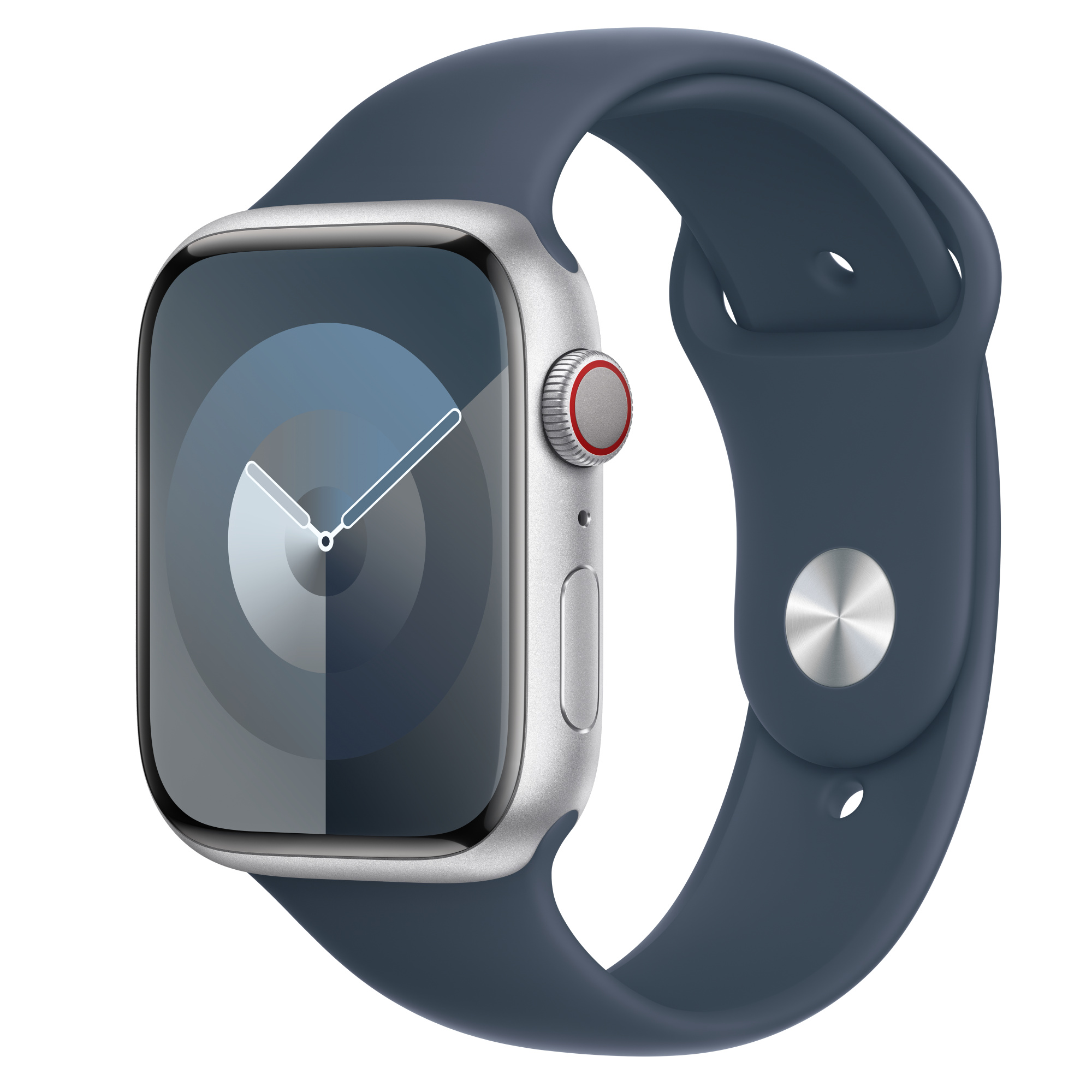  Buy Apple Watch Series 9 GPS + Cellular, 45mm Silver Aluminium Case 