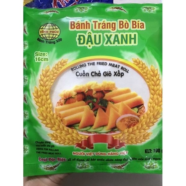 Children Holding Hands – Gói 30 lá bánh đa nem đậu xanh, vỏ bò bía cuốn nem loại đặc biệt …