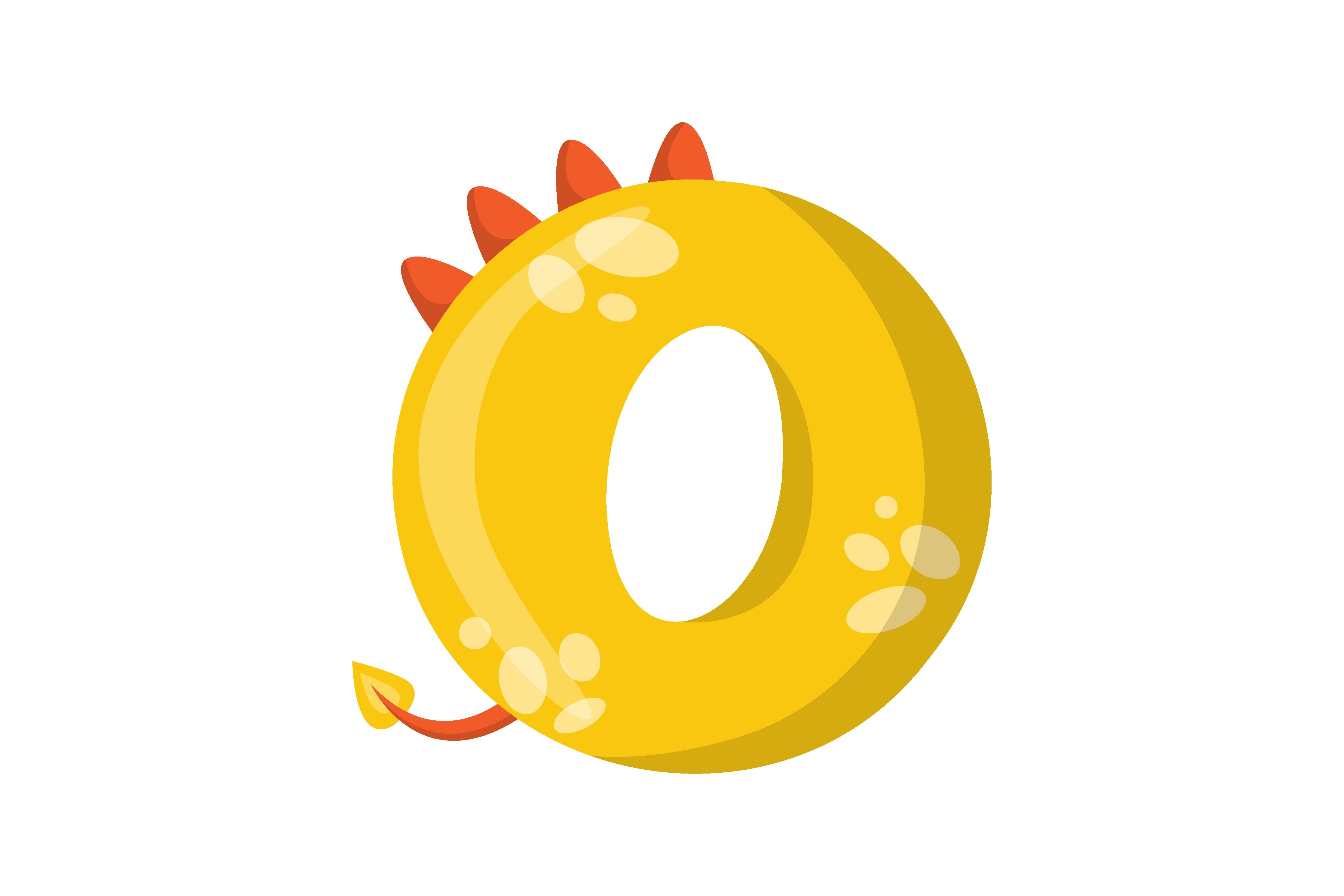  Animated Letter O Illustration 