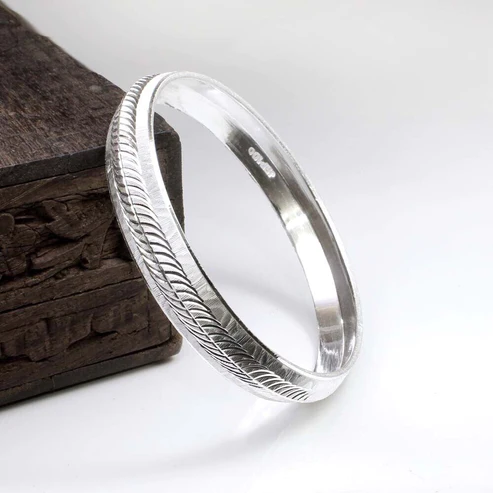 Iplayer Zog Episodes – Pure silver men's bangle