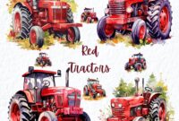 Arg Vs Brasil Futsal – Red tractor clipart Arg Vs Brasil Futsal – Red tractor clipart