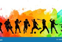 Campeonato Mundial De Handebol Feminino 2023 – Sports background vector. international sports day illustration Campeonato Mundial De Handebol Feminino 2023 – Sports background vector. international sports day illustration