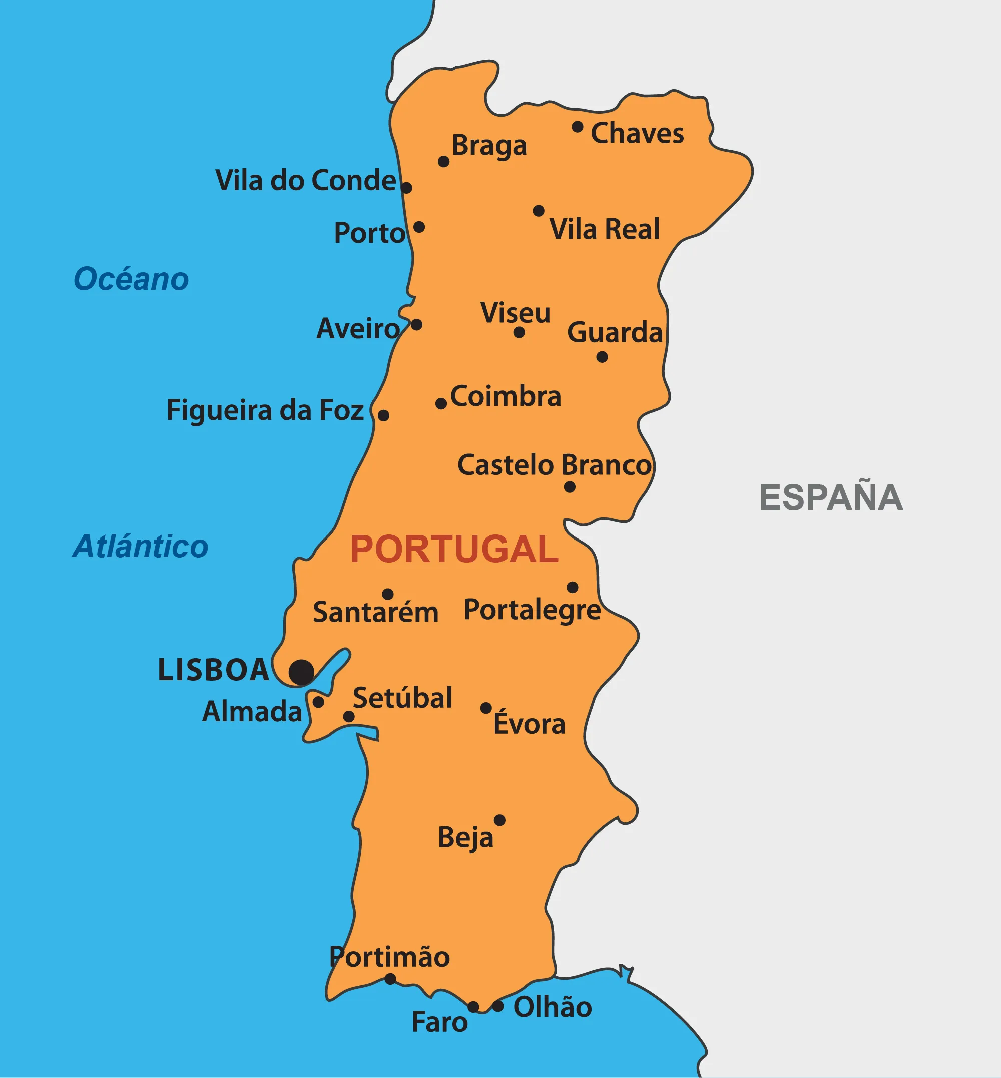  Foto zu Mapas De Portugal 