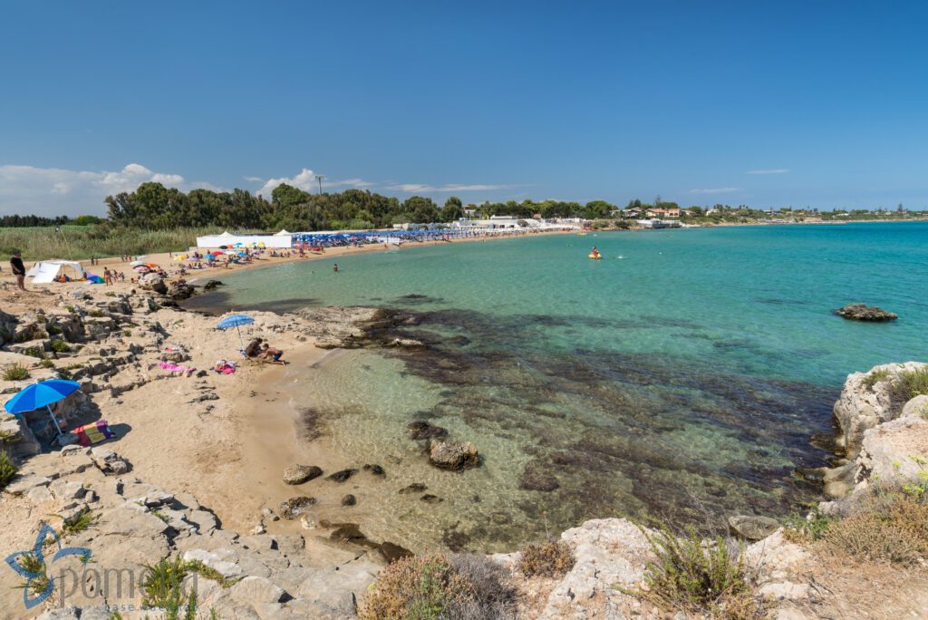  The beach of Arenella - Syracuse - Sicily 