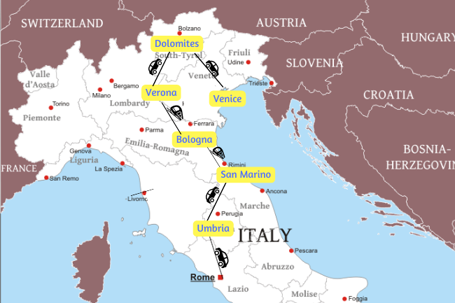  10 Days in Italy Itinerary: Options for the Best Trip to Italy Motiv 