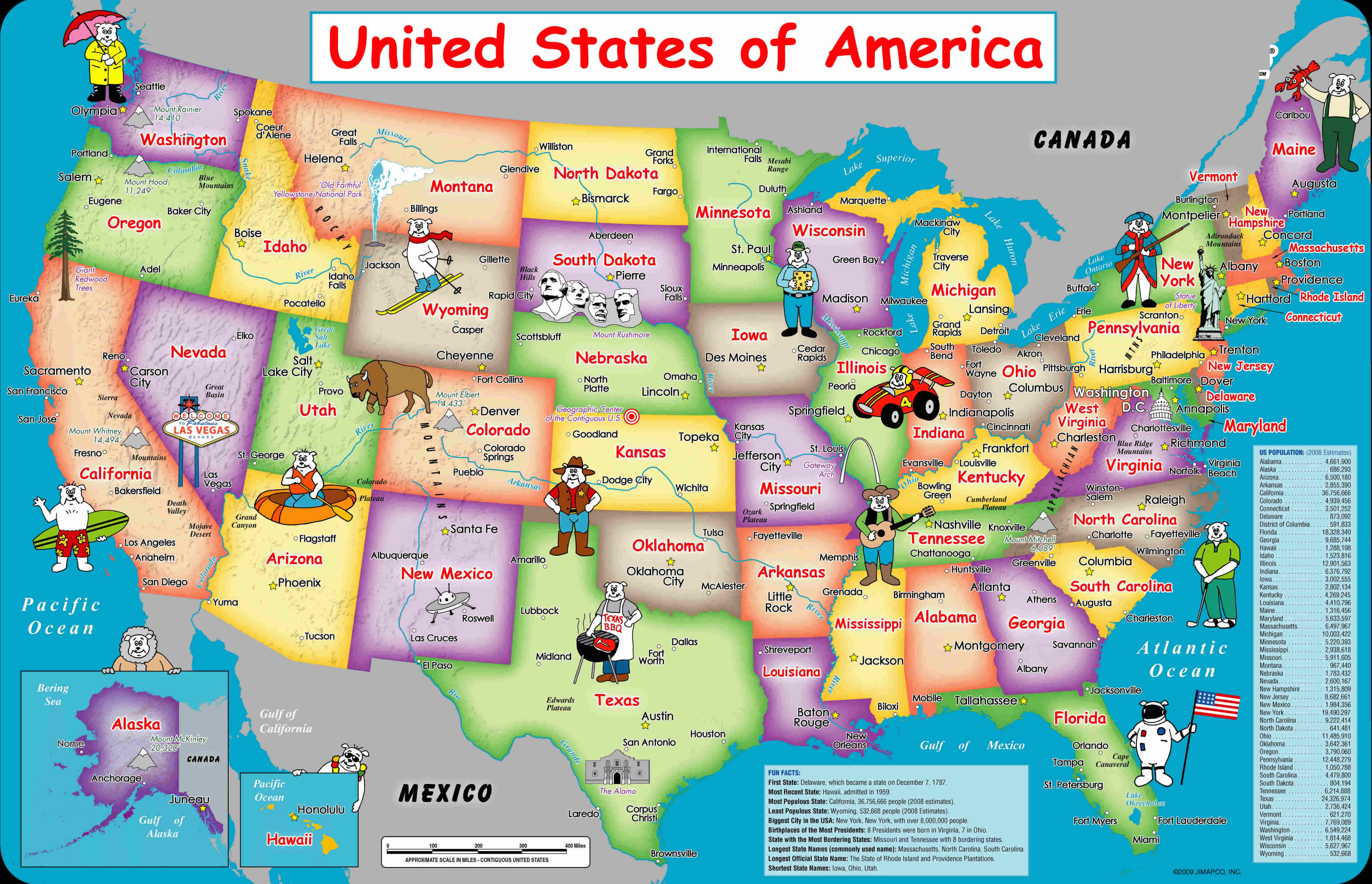  USA Maps - Explore the United States with High-Quality Maps 