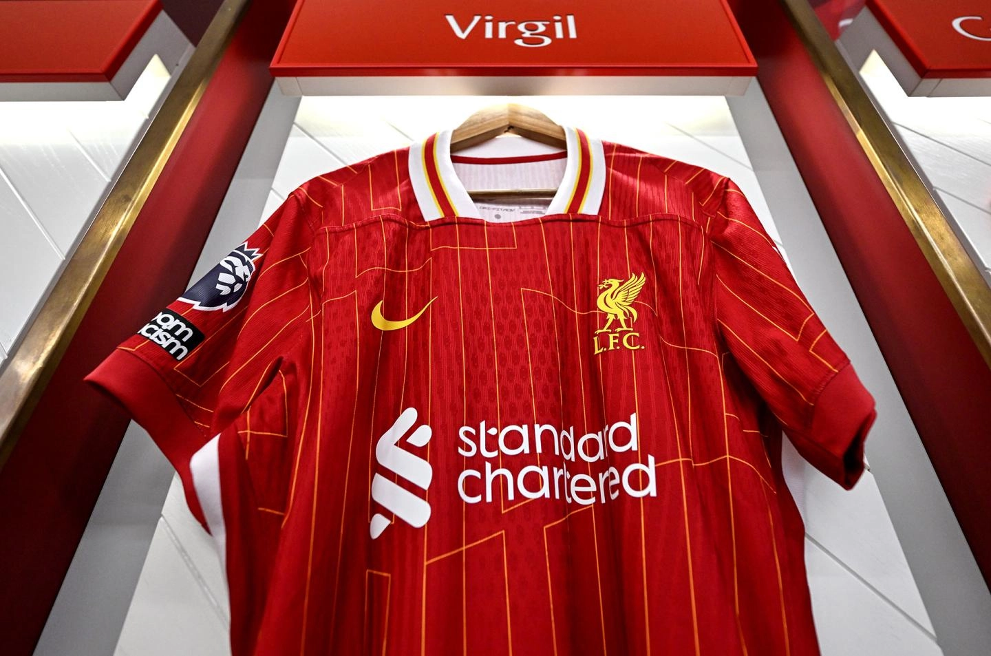  In photos: Liverpool debut new 2024-25 home kit at Anfield - Liverpool FC Illustration 