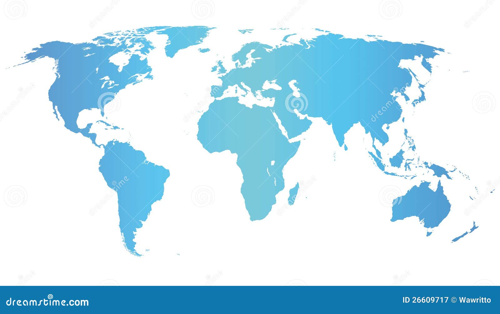 World map illustration stock vector. Illustration of science - 26609717 Bildidee 