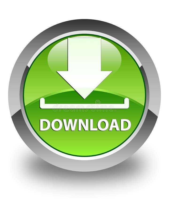  Foto zu Download Glossy Green Round Button Stock Illustration - Illustration of 
