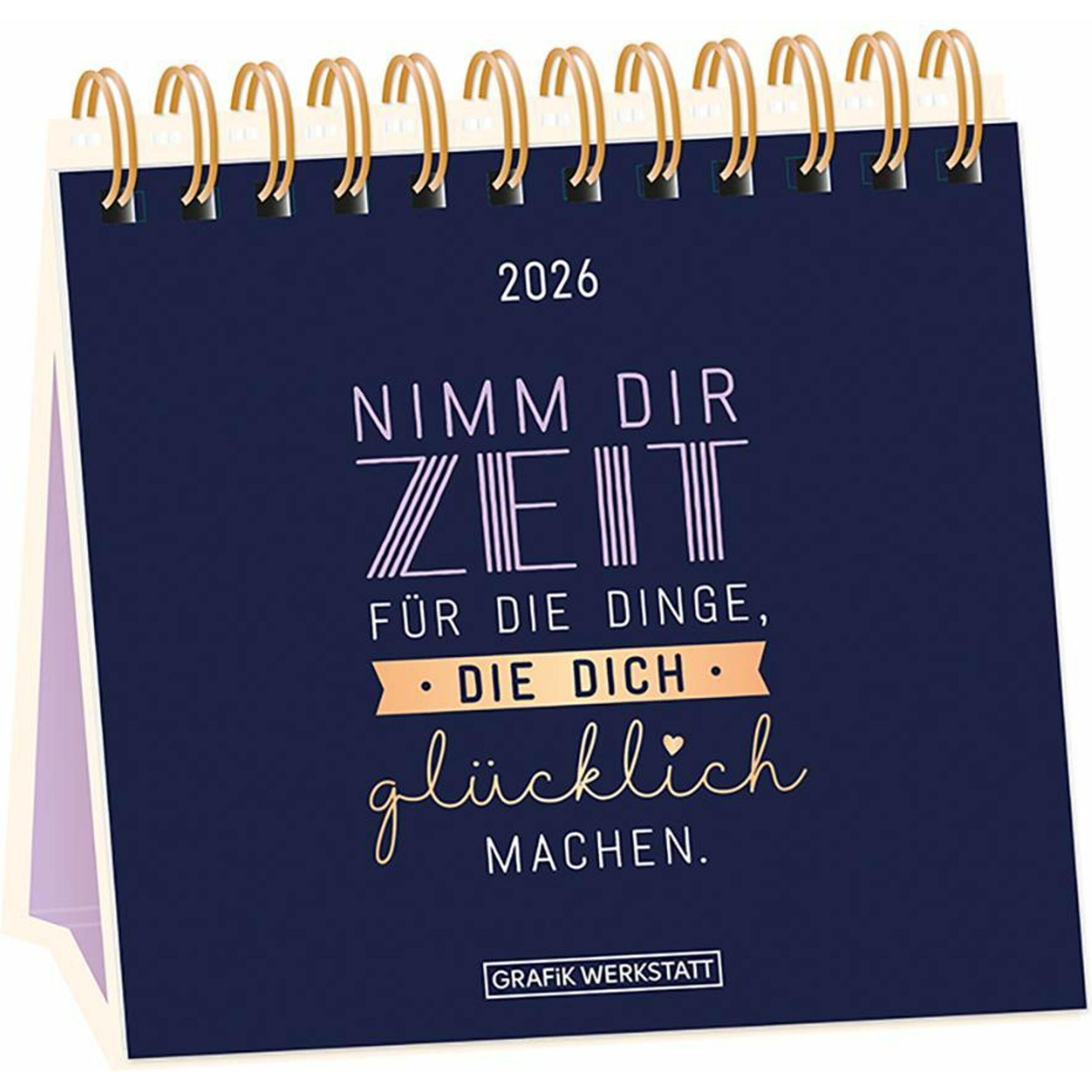 Tischkalender 2026 Template Kalender Meja Dinding 2026 Desain Kalender Meja 2026 Minggu