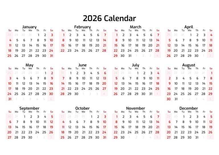 2026 W 2016 Calendar Images Printable Free Templates