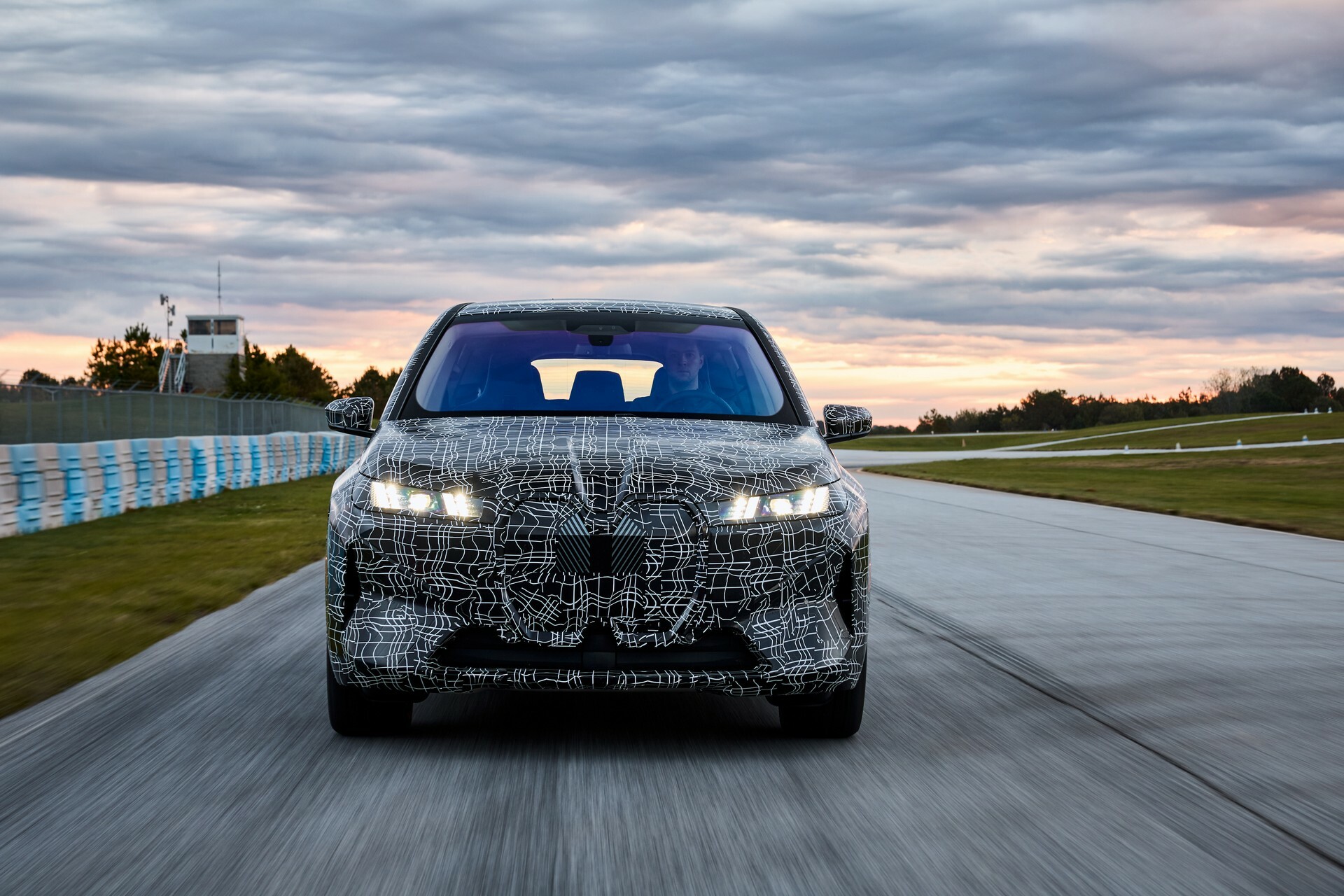  2026 BMW iX Facelift Teased With 10% Greater Efficiency And New Grille Motiv 