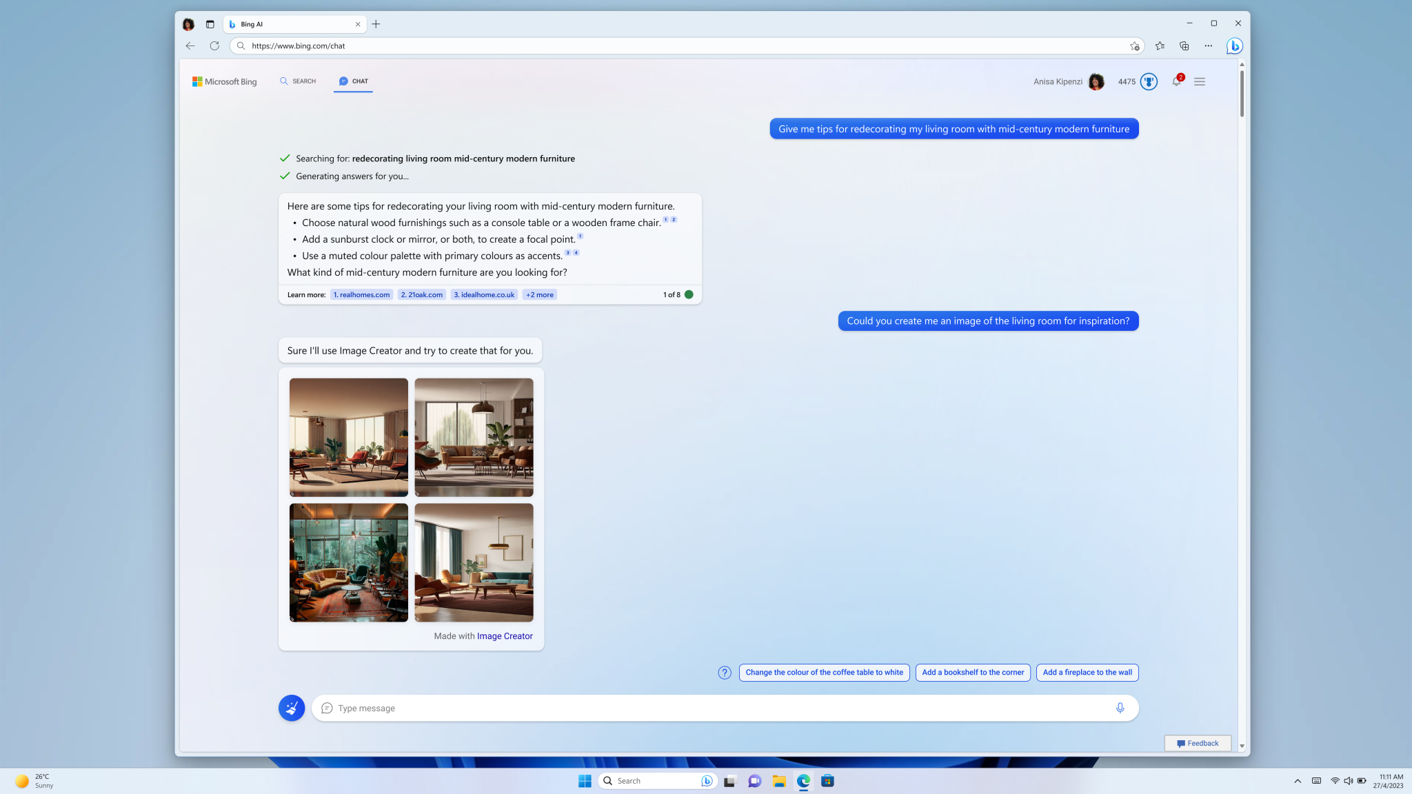 Create images with your words - Bing Image Creator comes to the new Motiv 