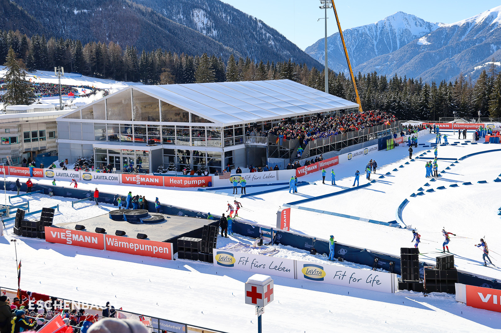 Eschenbach Zeltbau - Biathlon World Cup 2024 Motiv 
