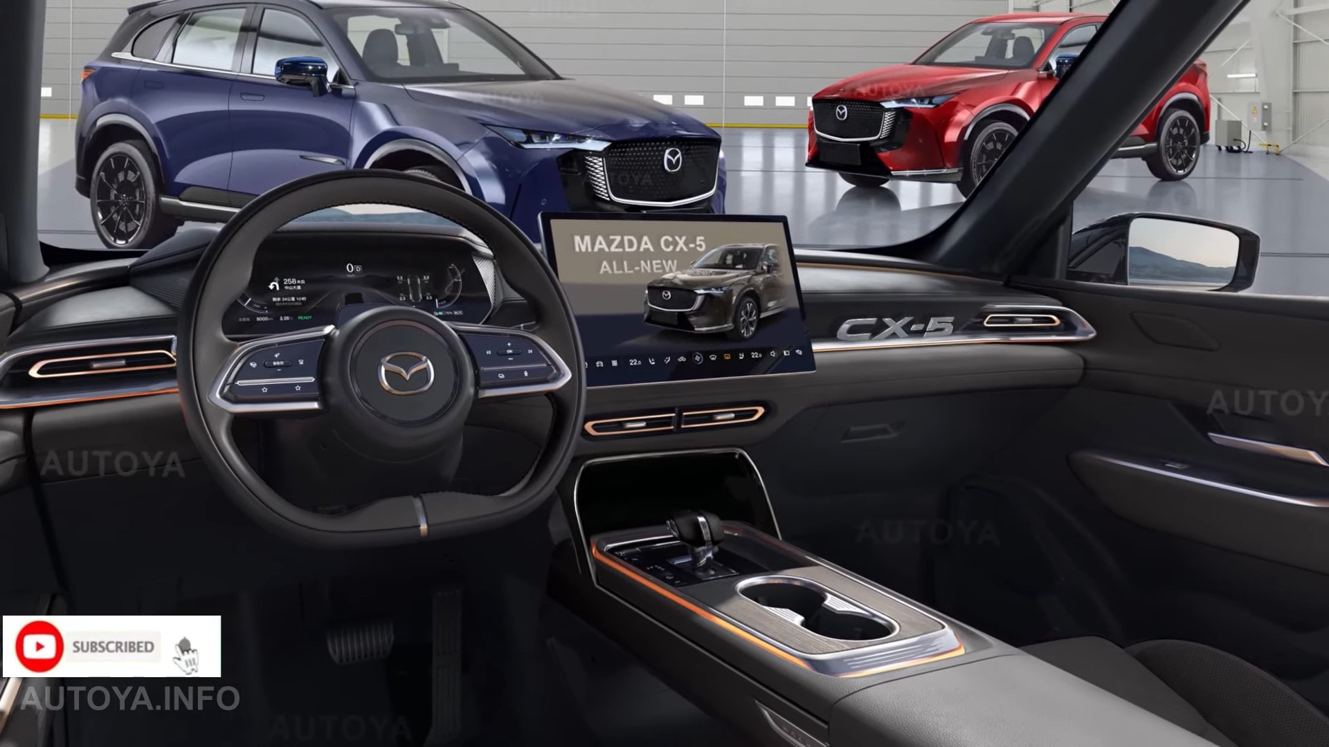  All-New, Digitally Redesigned 2026 Mazda CX-5 Flaunts Its PHEV Across Bildidee 