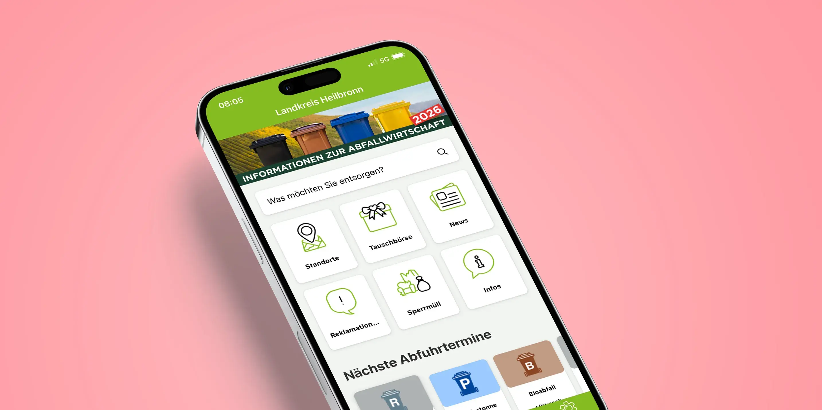  Abfallwirtschaft Landkreis Heilbronn - Abfallwirtschaft 2026 Illustration 