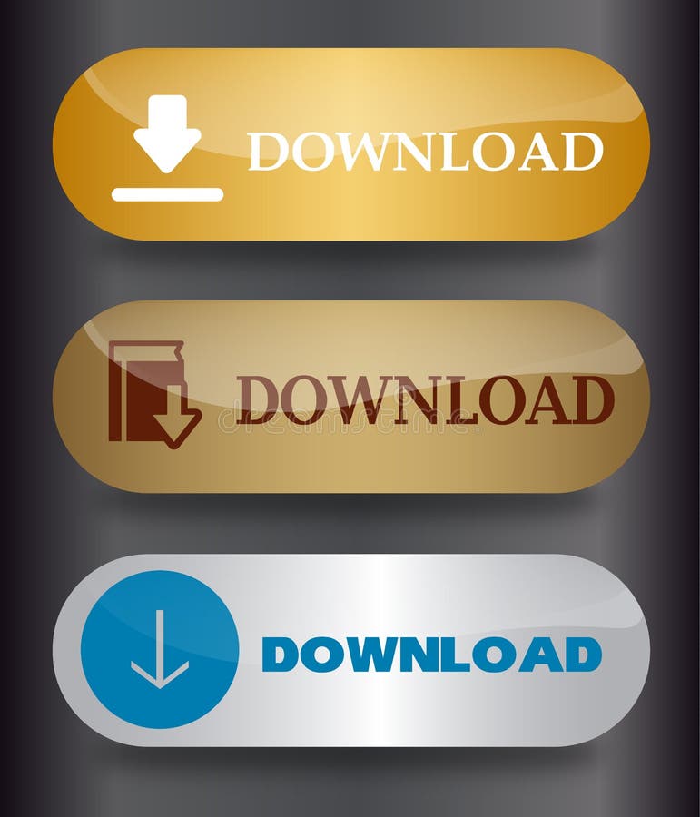  Download buttons stock illustration. Illustration of colorful - 48094105 Bildidee 