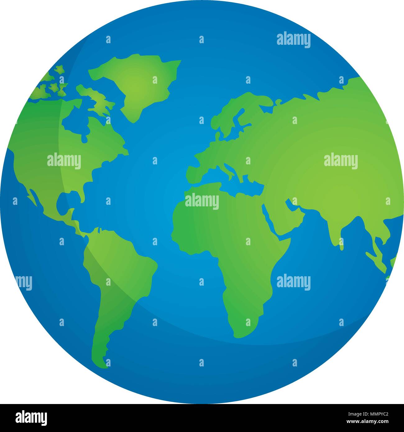  globe map world location geography vector illustration Stock Vector Illustration 