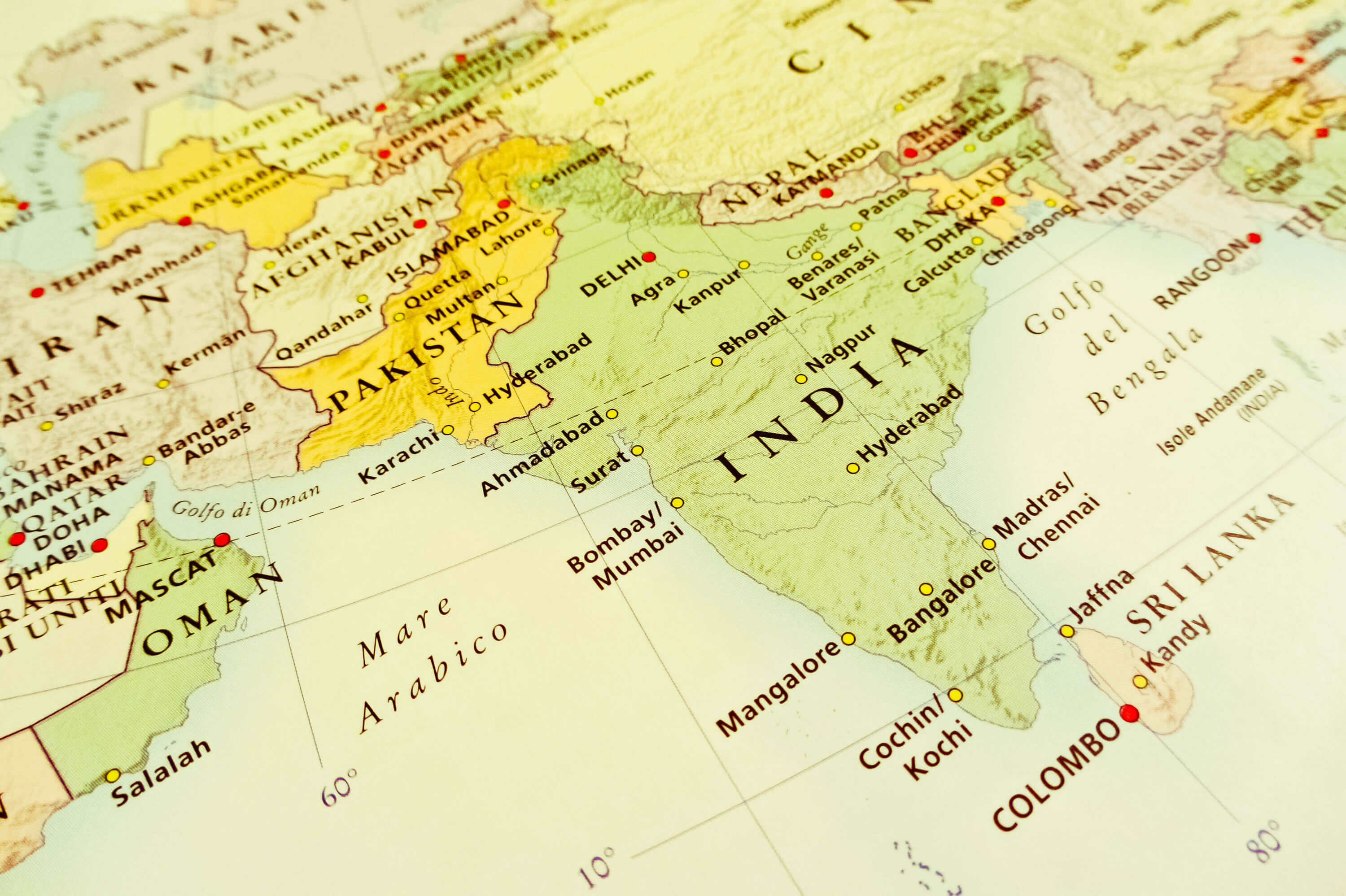  India Map - Guide of the World 