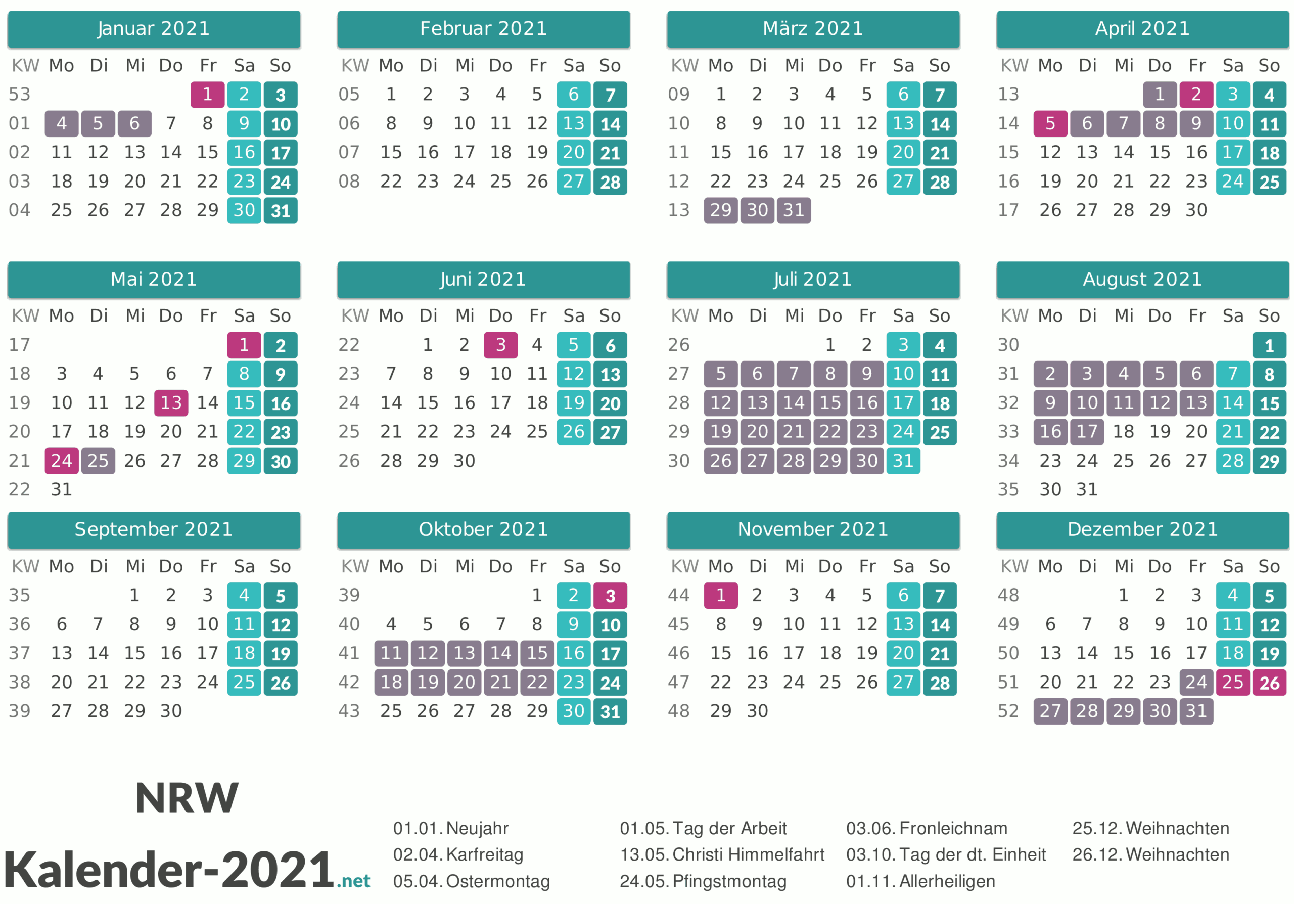 Wann Sind Die Sommerferien 2026 In Nordrhein-westfalen Ferien Nordrhein-westfalen 2021, 2022