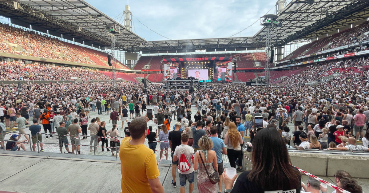  7 große Open Air Konzerte, die 2024 in Köln stattfinden Bildidee 