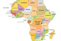 Africa Cruise 2026 Political Map Of Africa Shows Five Main Regions : R/mapporn