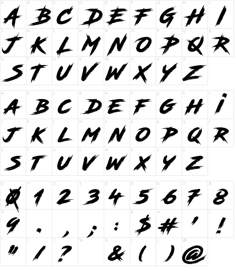  Road Rage Font Download Motiv 
