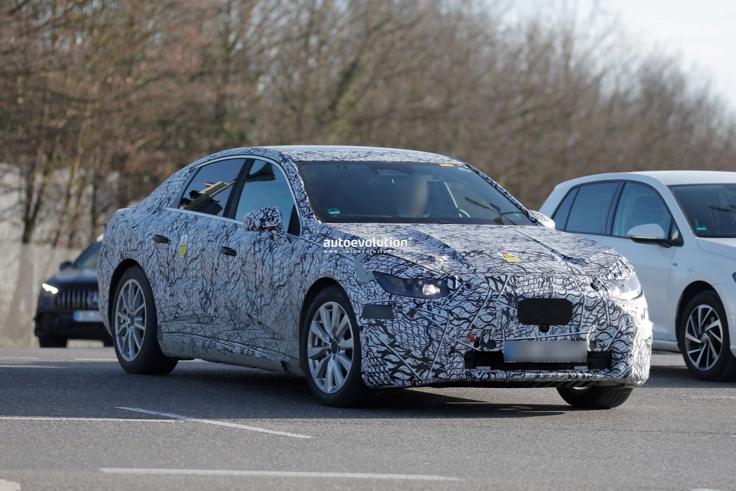  2026 Mercedes-Benz C-Class EV Spied Again, Will Compete With BMW's New 