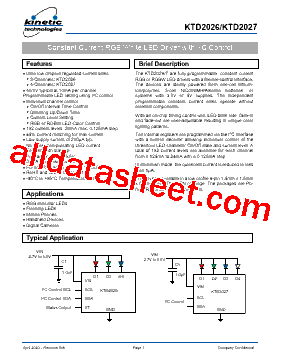 Ktd 2026 ktd2026 Datasheet(pdf)