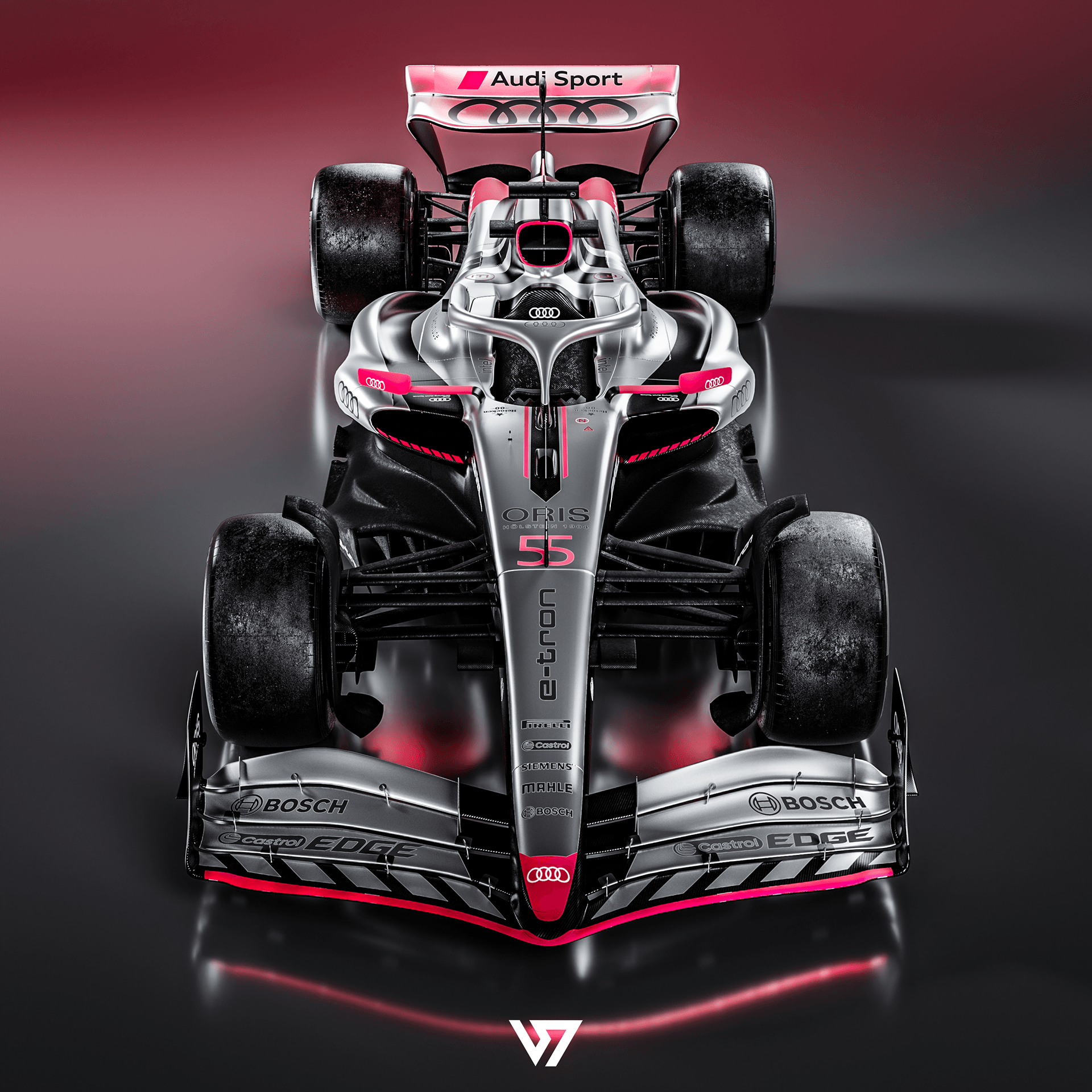 F1 2026 Audi 3d Model Formula 1 2026 F1 Audi Livery Concept