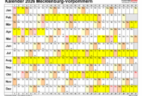 Schulferien Mecklenburg-vorpommern 2026 Kalender 2026 + Ferien Mecklenburg-vorpommern, Feiertage