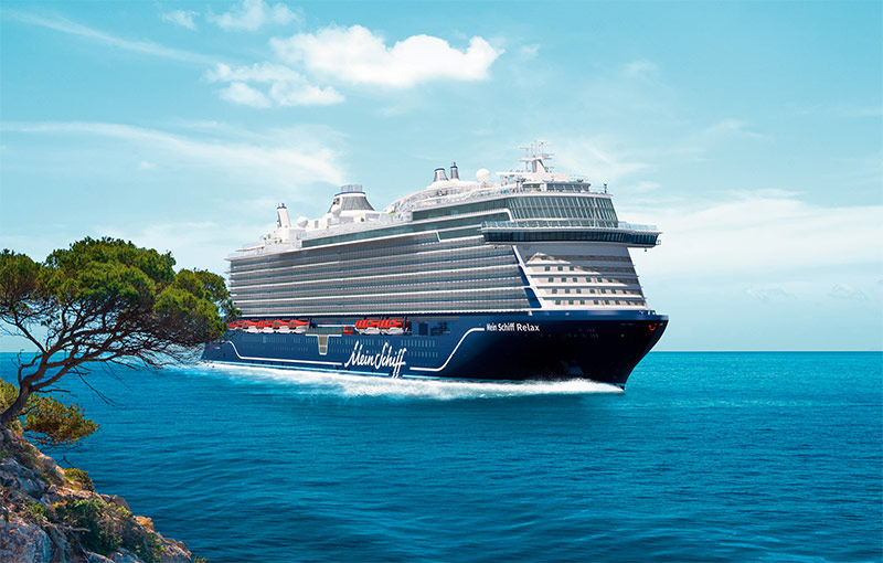  TUI Cruises’ Eighth Newbuild Named Mein Schiff Relax - Cruise Industry Illustration 