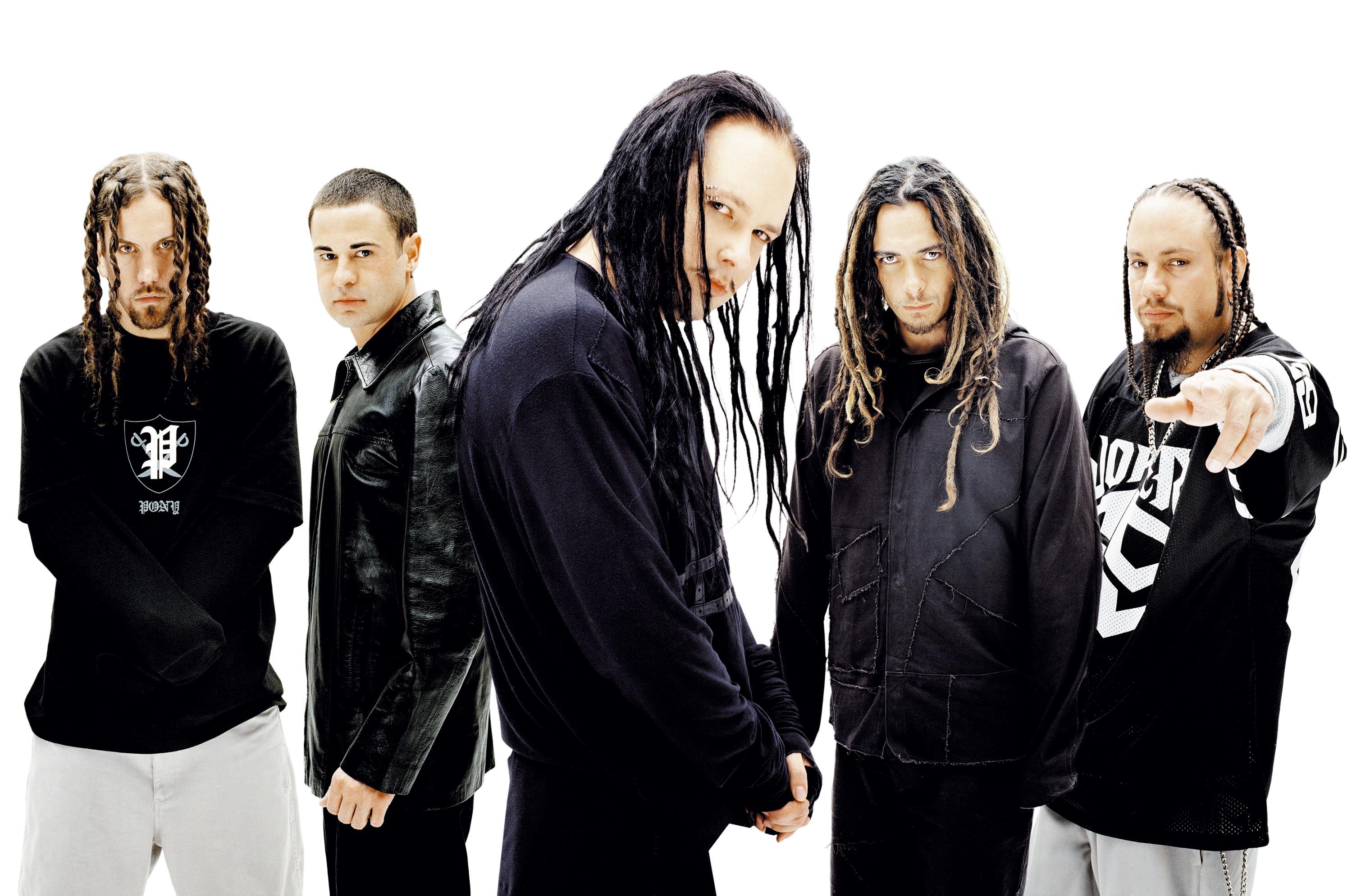  Korn Band HD Wallpaper: Iconic Nu-Metal Music Group Bildidee 