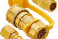 3/8 Inch Brass Fuel Line Fitting Catalog brass fuel line Hose Barb Elbow 3/8" Hose Id X 1/4" Male Pipe