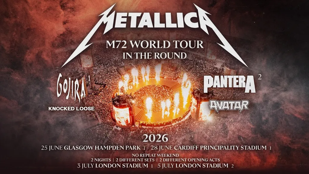 Metallica Berlin 2026 Preise metallica Announce Massive 2026 Euro And Uk Tour,…