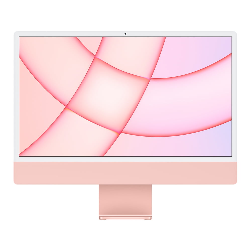  Restored Apple iMac 24-inch (Retina 4.5K 7GPU, Pink) 3.2Ghz 8-Core M1 Illustration 