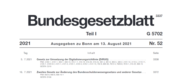 Bundesgesetzblatt 24 2026 Aushangpflichtige Gesetze 2024