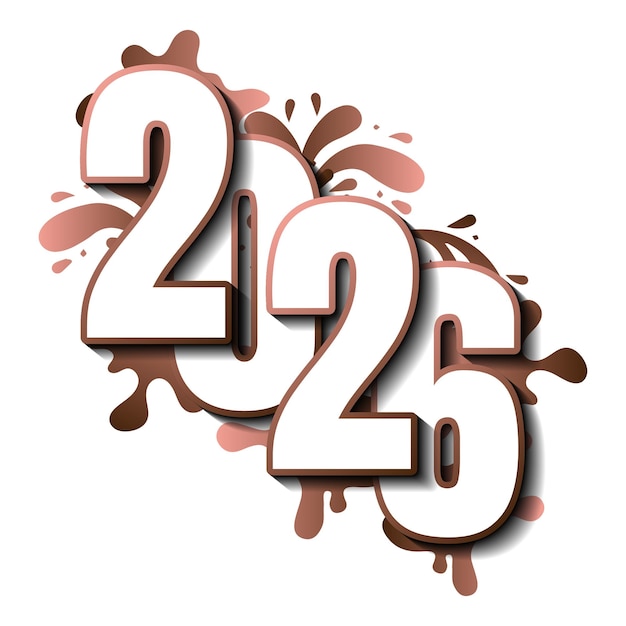 Spa 2026 2026 Happy New Year Illustration . 2026 New Year Number Welcome Concept