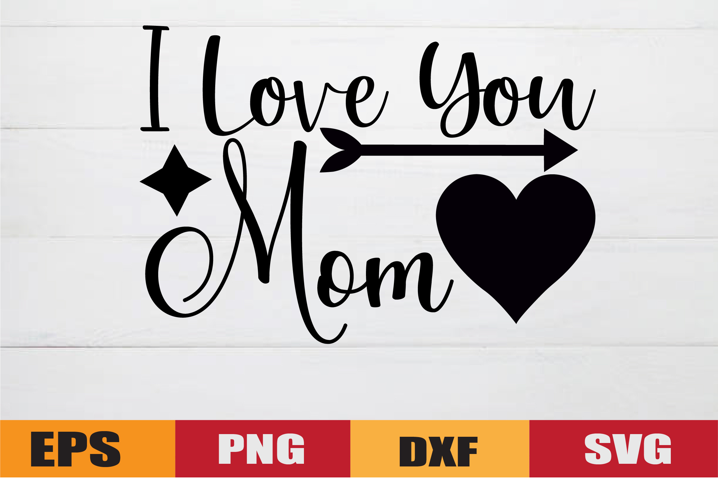 3/8 Inch Brass Air Fitting Standard Sizes I Love You Mom Graphic By Design_store22 · Creative Fabrica
