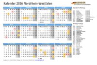 Kalender 2026 Nrw Mit Feiertagen Und Schulferien Zum Ausdrucken kalender 2026 Nordrhein-westfalen Pdf und Jpg Im Din A4-querformat … Kalender 2026 Nrw Mit Feiertagen Und Schulferien Zum Ausdrucken kalender 2026 Nordrhein-westfalen Pdf und Jpg Im Din A4-querformat …