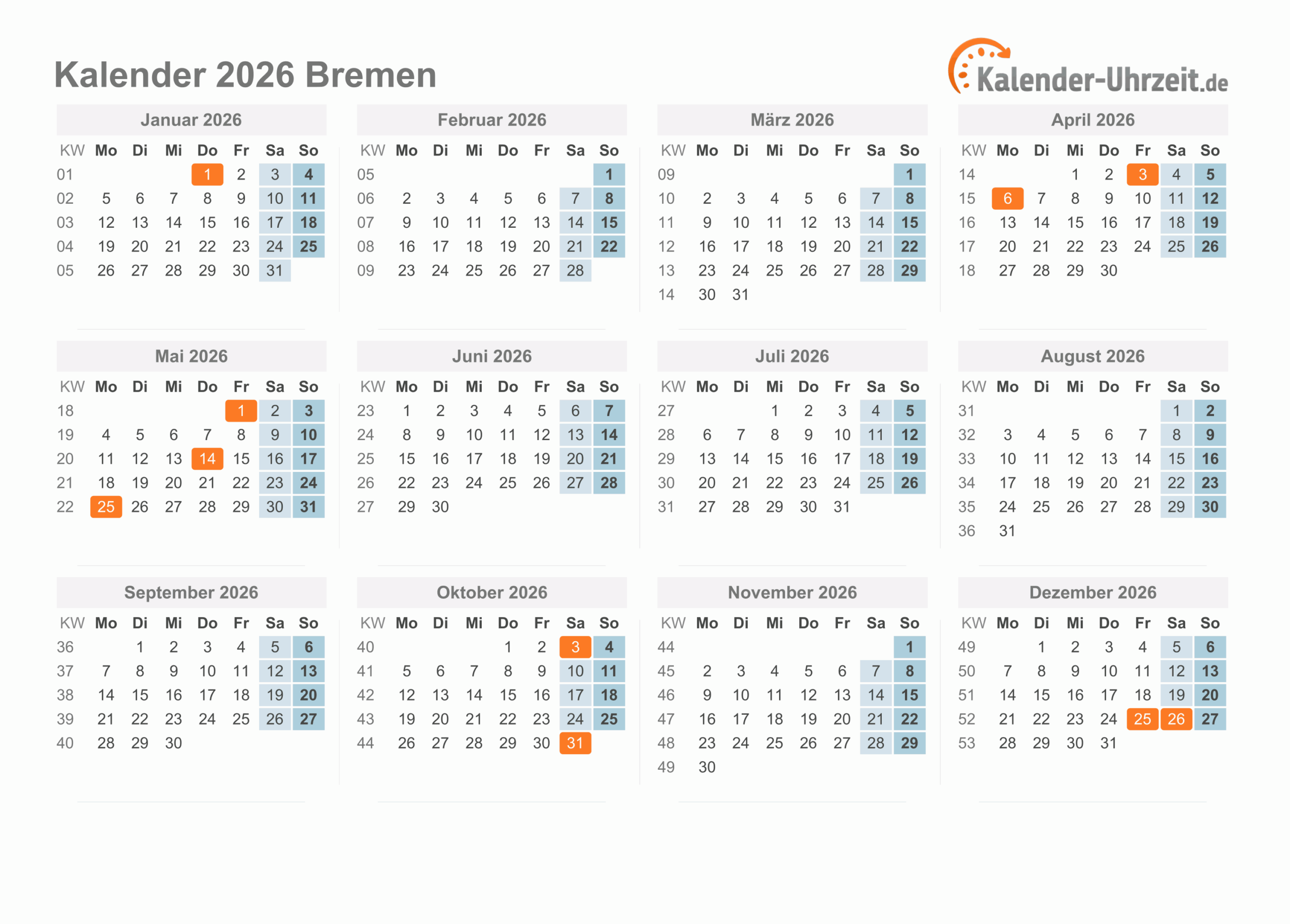 Wann Sind Pfingstferien 2026 Liste Der Feiertage 2026 (deutschland)