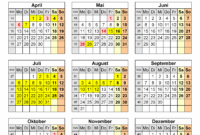 Schulferien Kalender Niedersachsen 2026 Schulkalender 2025/2026 Nrw Für Pdf